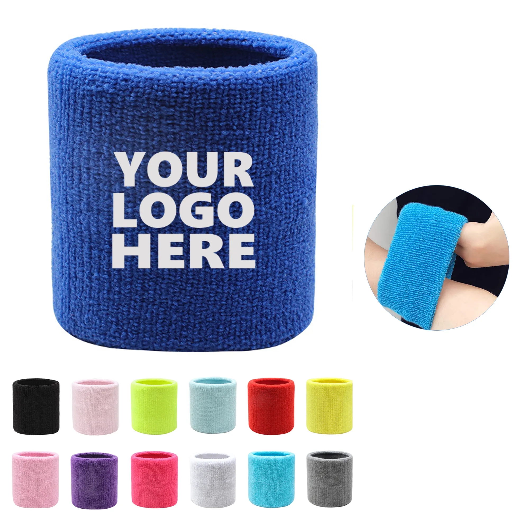 Cotton Sport Wristband Sweatband
