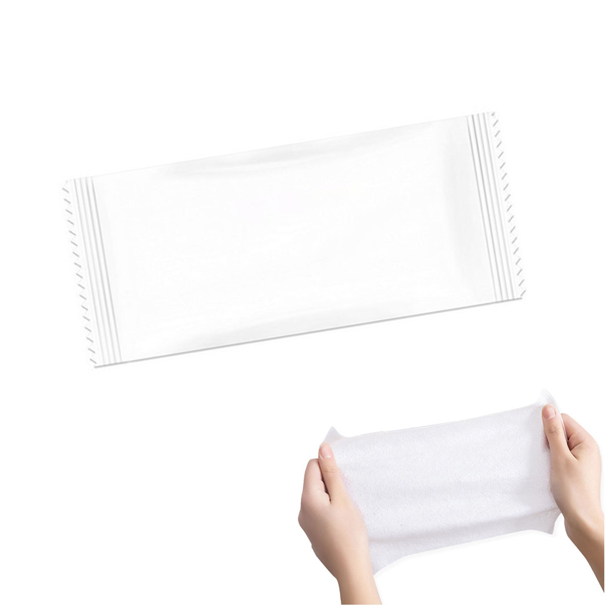 Individually Wrapped Disposable Wet Wipe 1