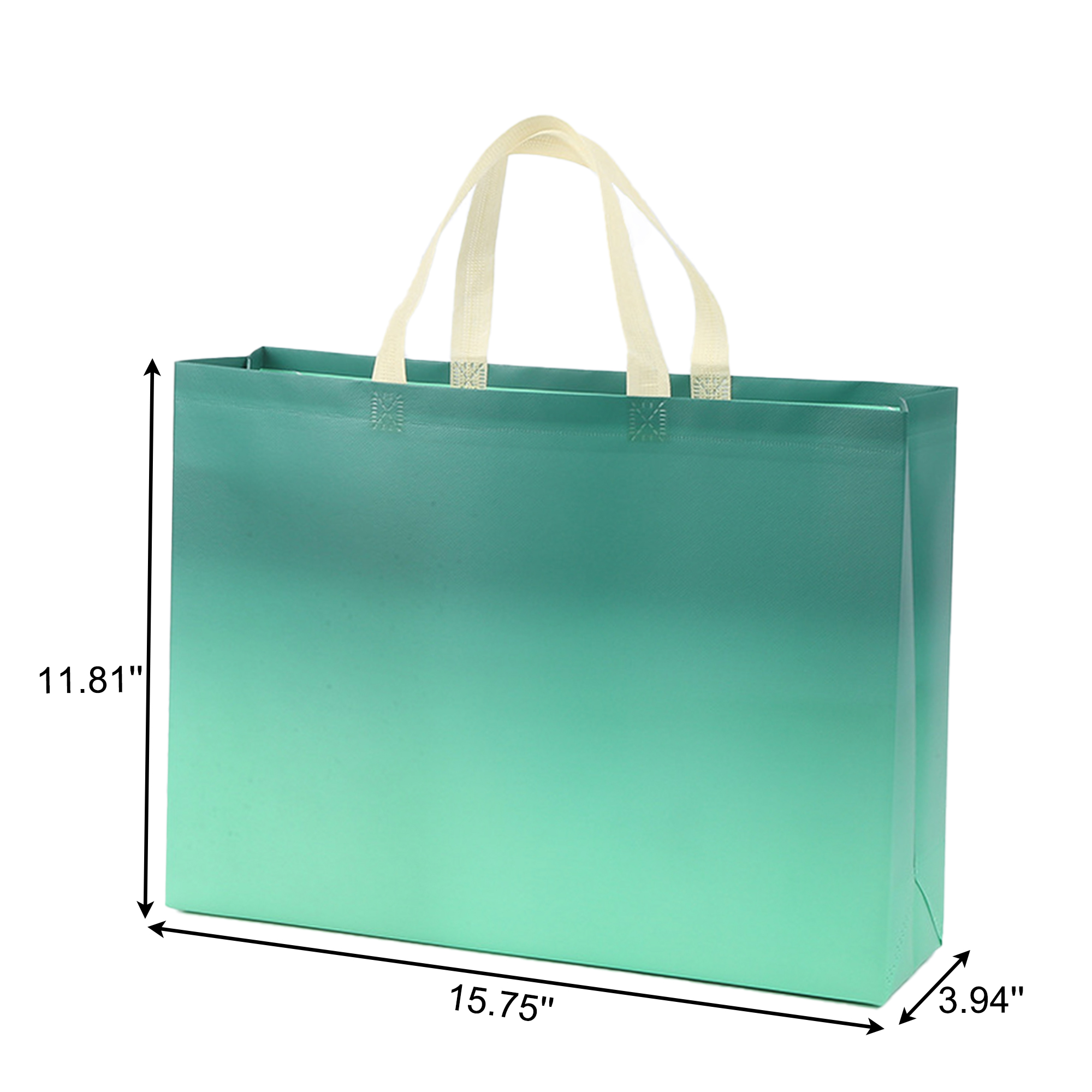 Gradient Color Gift Tote Bag 3