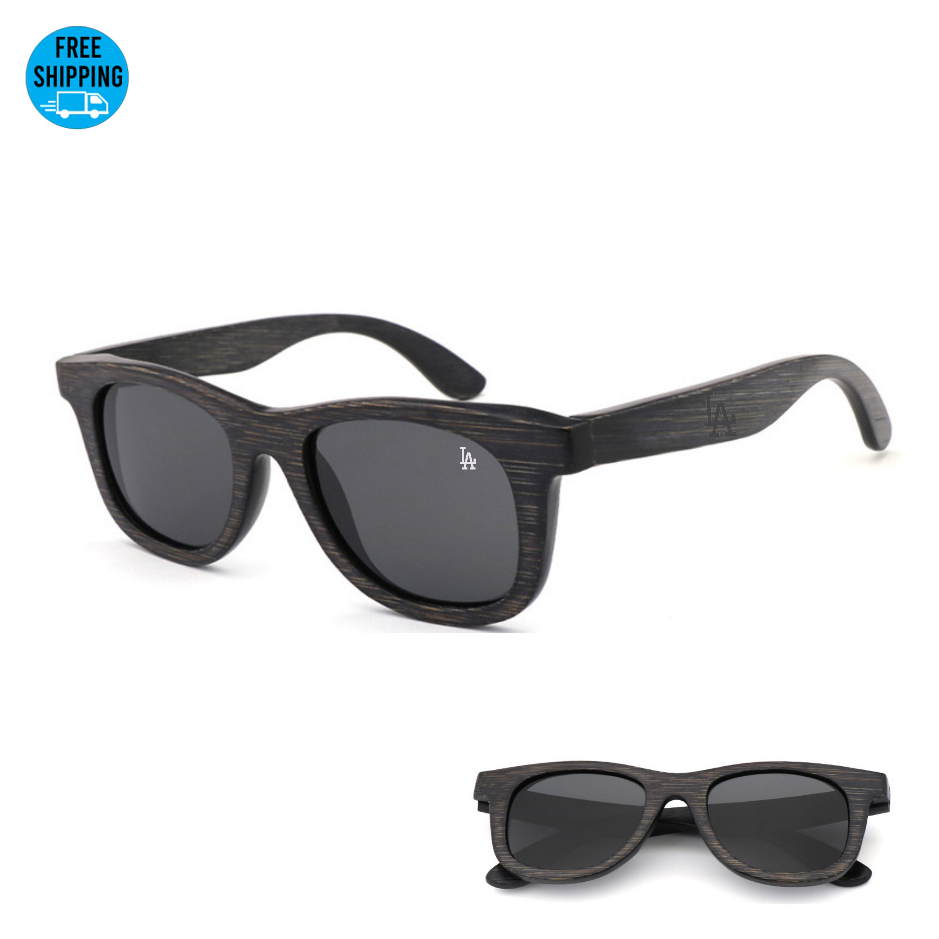 Kids Luxury Polarized Bamboo Sunglasses 2