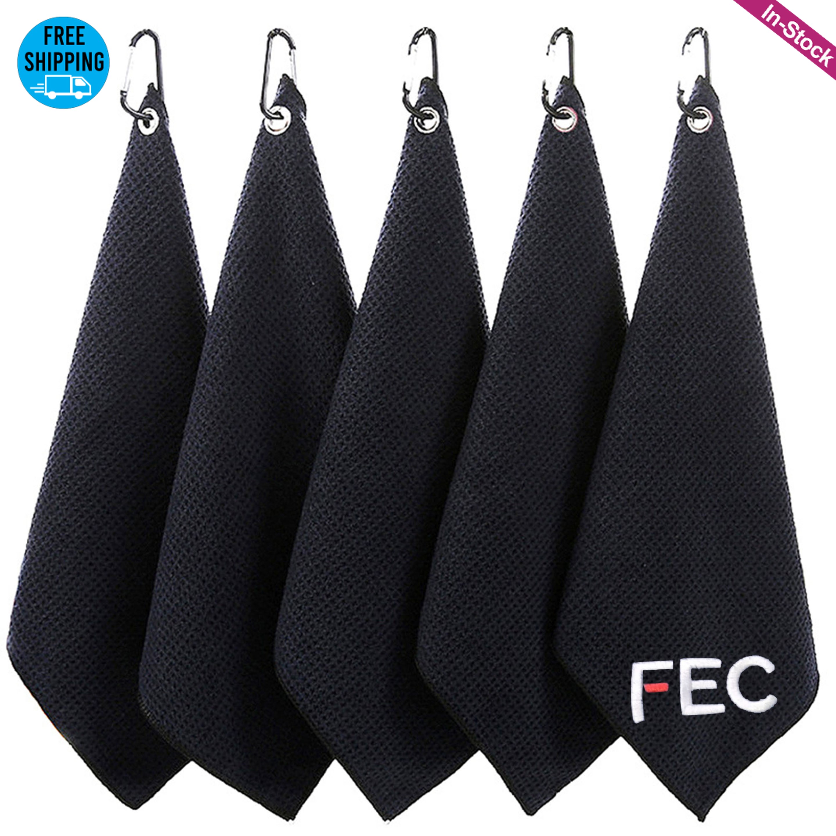 15"x15" 400GSM Embroidered Microfiber Rally Towel 3