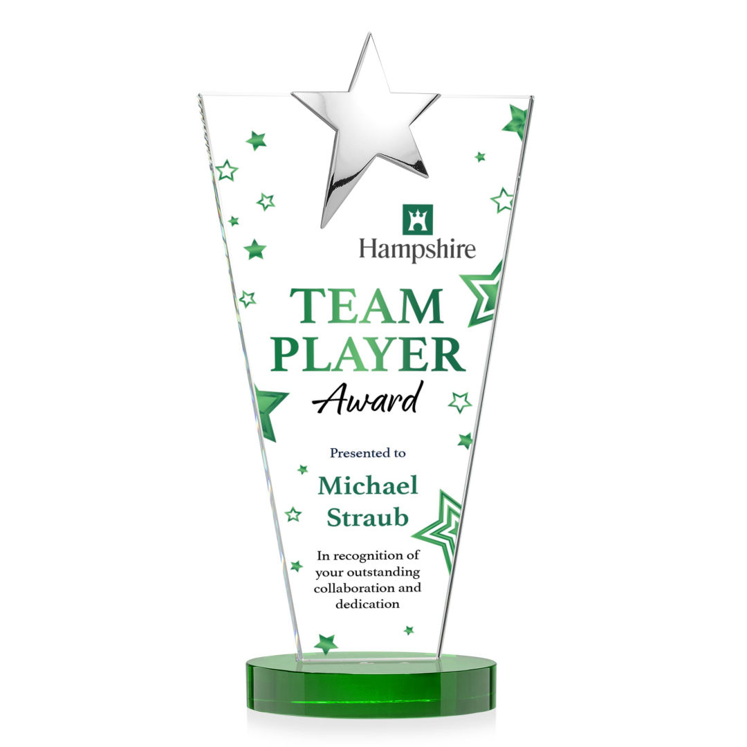 Mantella Chrome Star VividPrint™ Award - Green 4