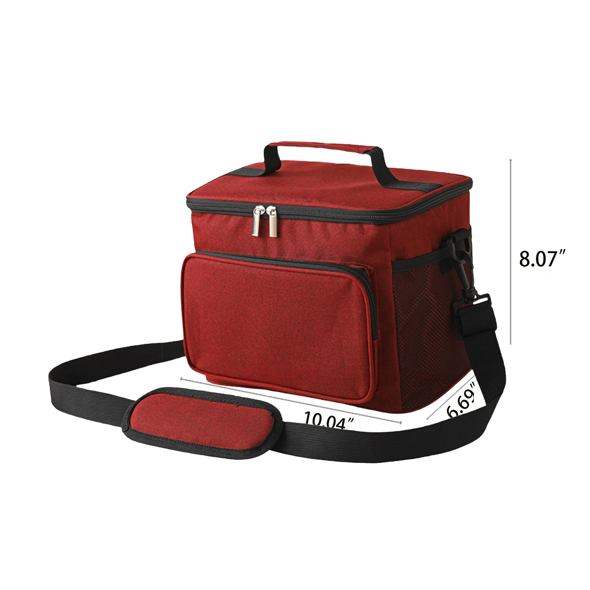 Oxford Insulated Cooler Bag with Shoulder Straps 4