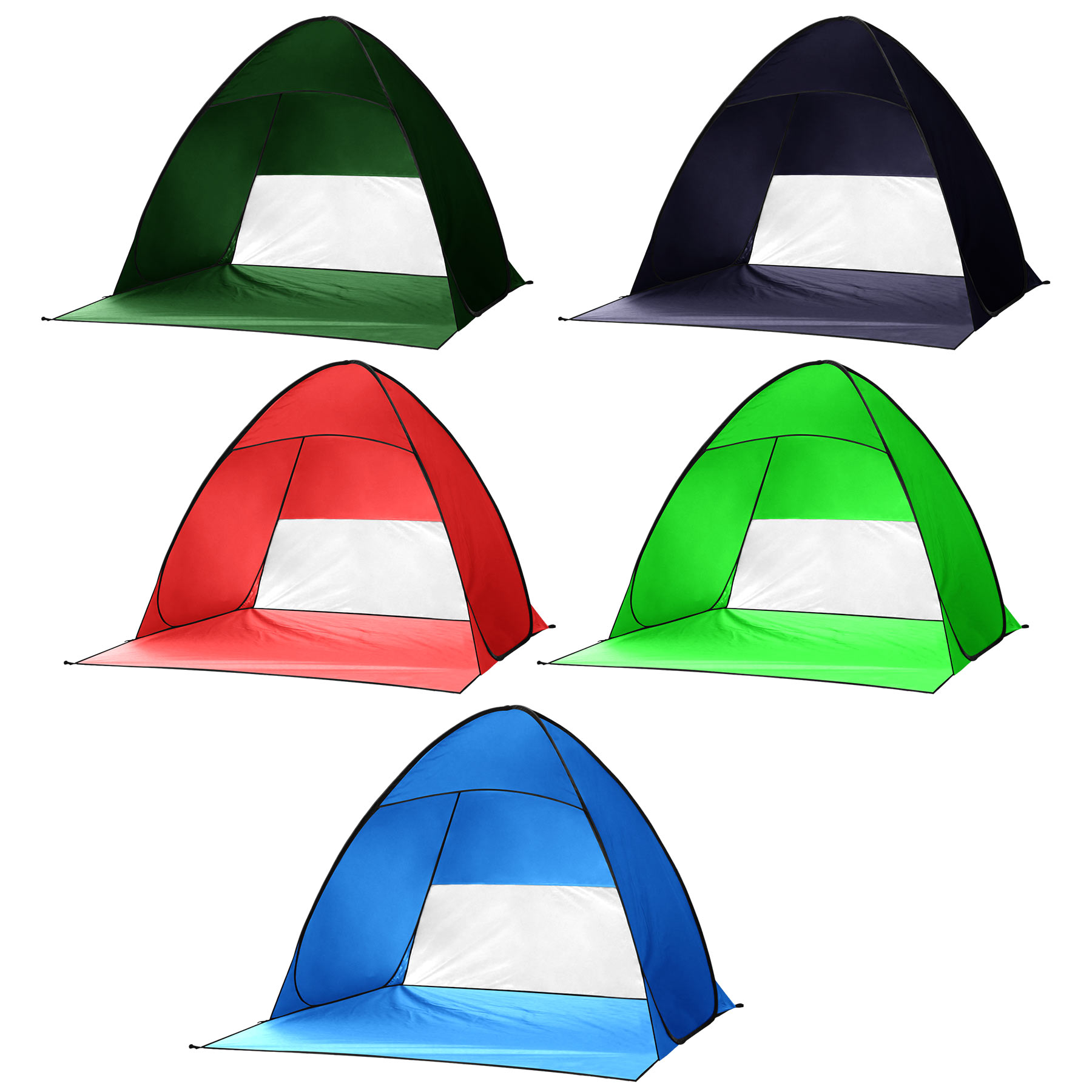 Foldable Easy To Open Beach Automatic Tent 1