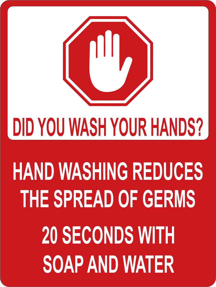 4" - Did You Wash Your Hands? Sticker 2