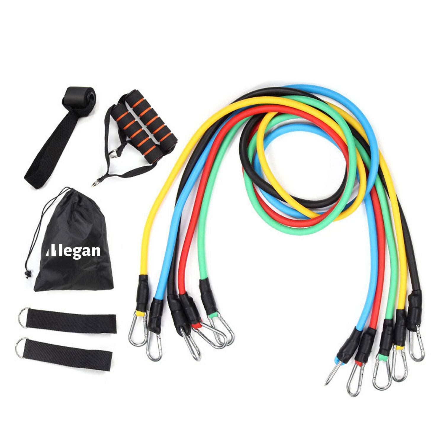 11 Piece Multi-Functional Muscle Training Rope Set