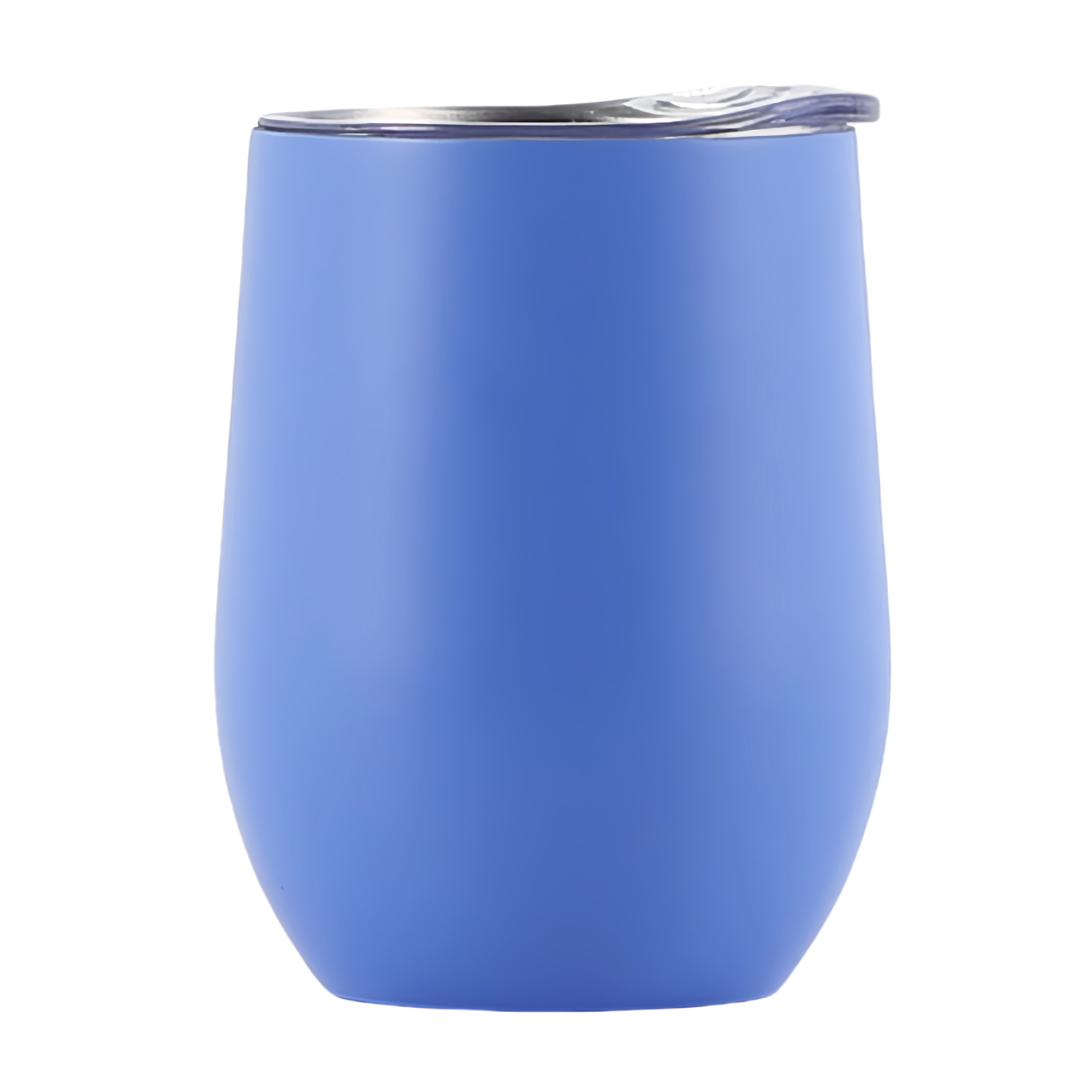12oz Vacuum Insulated Stainless Steel U-Shaped Tumbler Wine Cup with Eggshell Finish 5