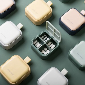 Compact 4 Compartment Pill Box 7