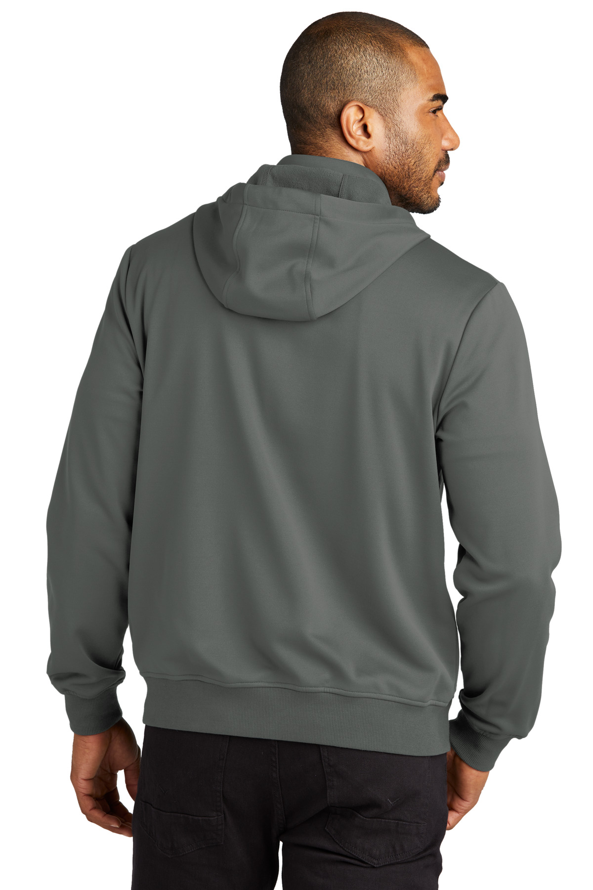 Port Authority Smooth Fleece Hooded Jacket F814 22