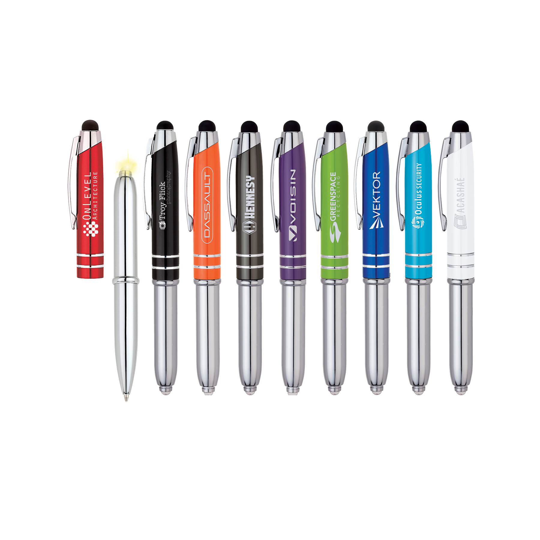 Legacy Ballpoint Pen / Stylus / LED Light 5