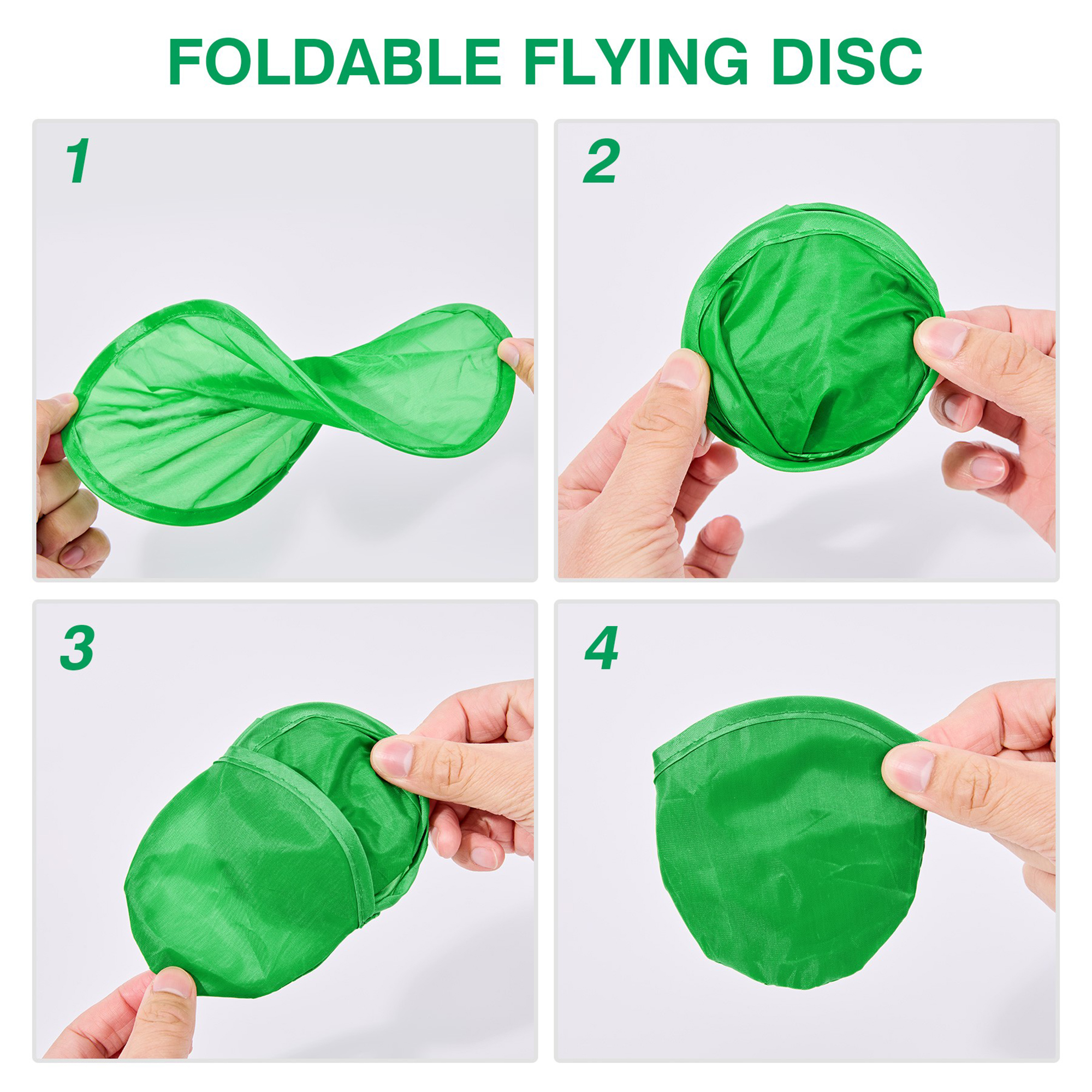 Compact Flying Disc Multi-Function Handheld Fan 11