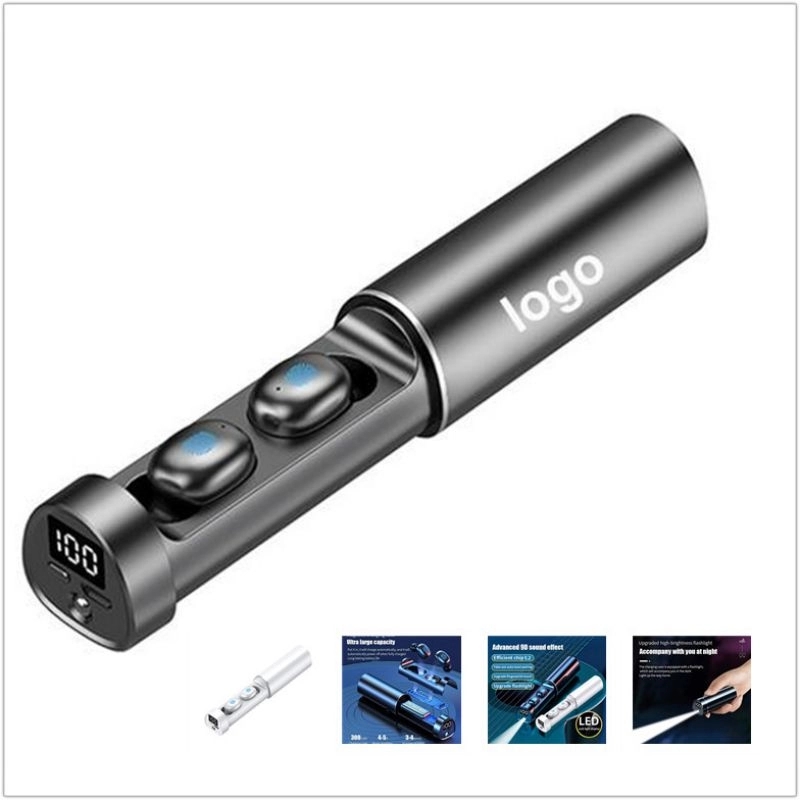 Smart Touch Wireless Earbuds with Charging Box 5