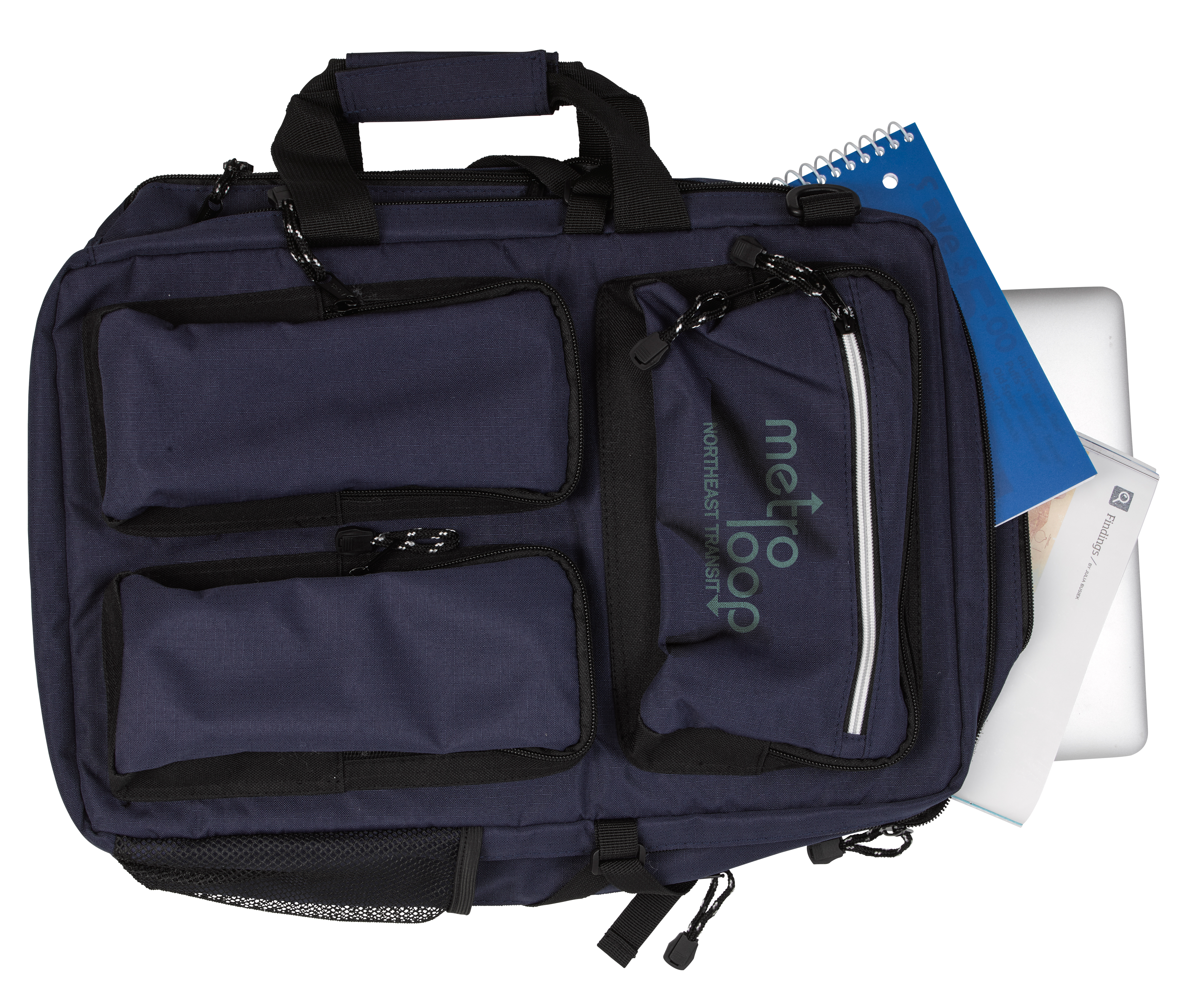 Atchison® RPET Ripstop Briefcase Backpack 23