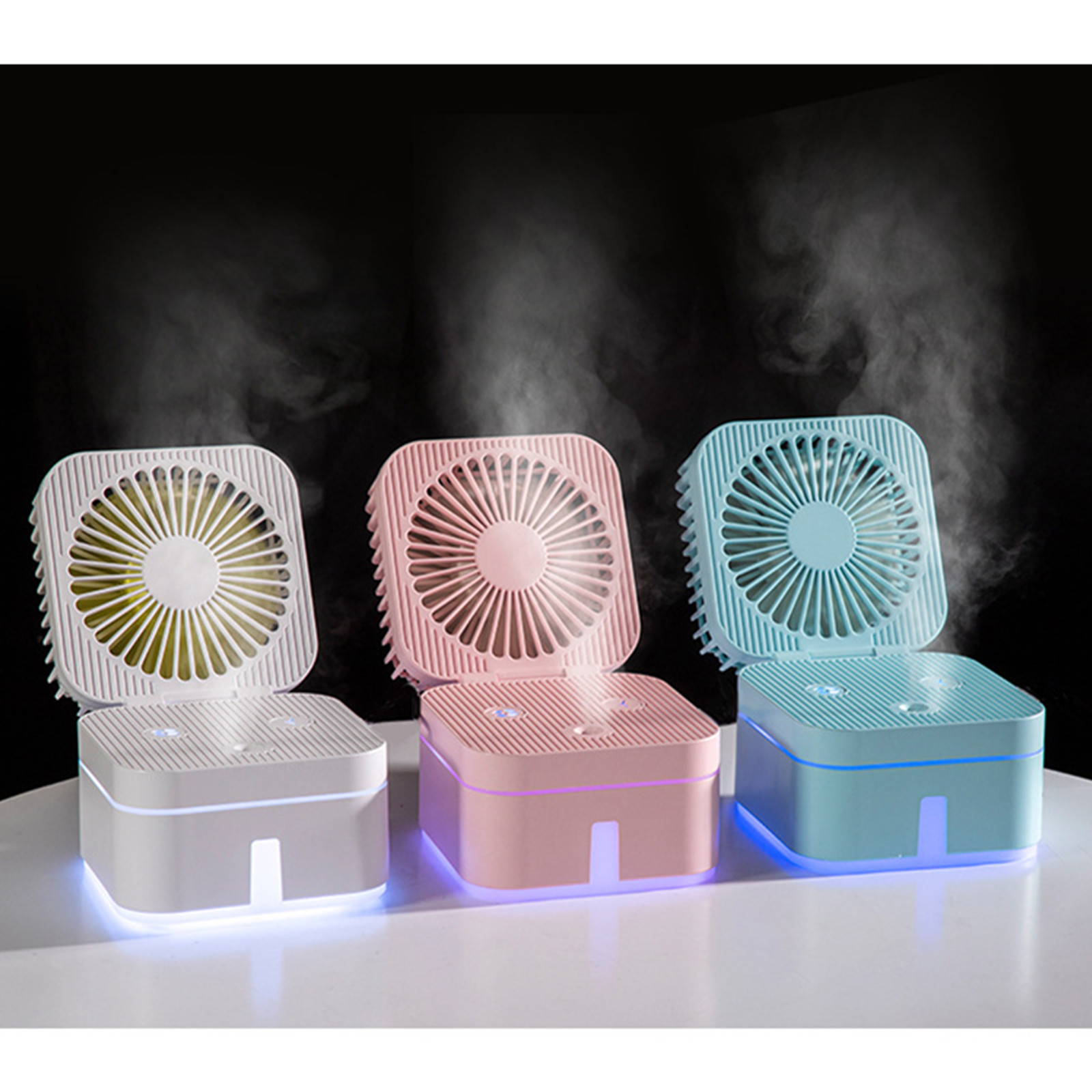 Mini Handheld Foldable Misting Portable Fan/ water cooling fan 2
