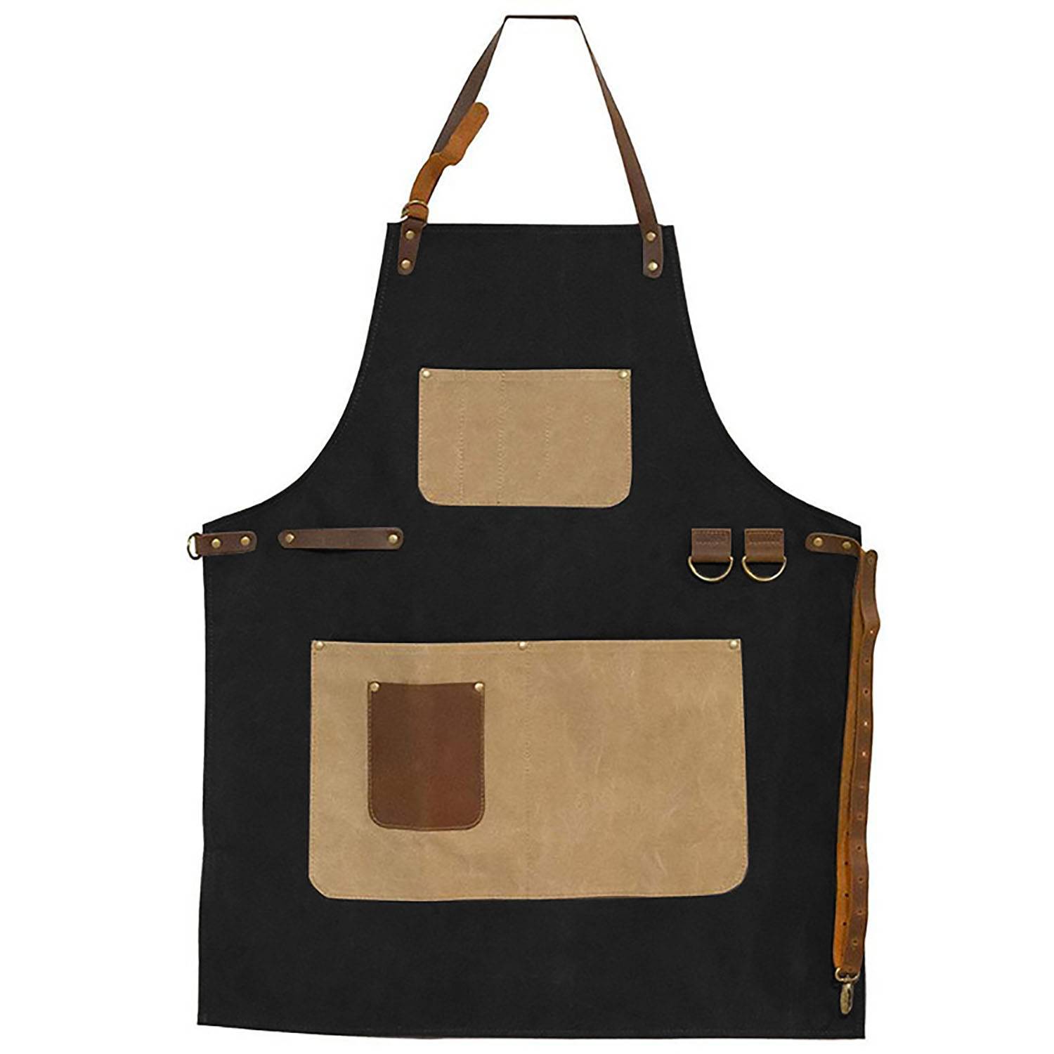 Heavy-Duty Canvas Apron for Kitchen and Workshop 4
