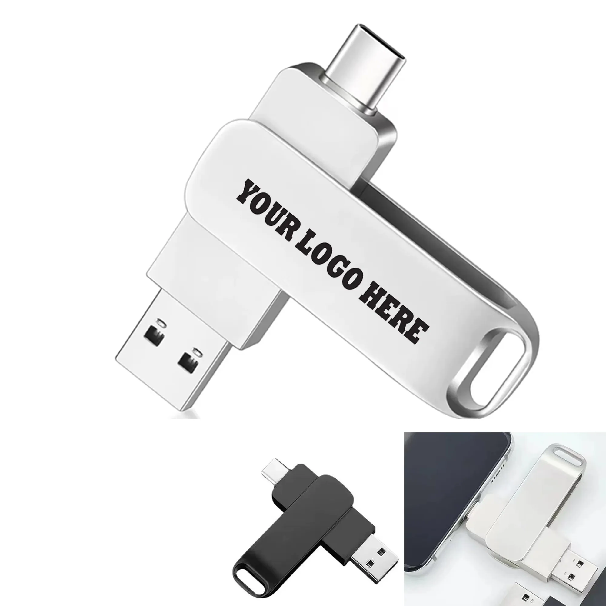 2 in 1 U Disk For Phone PC Laptop 1