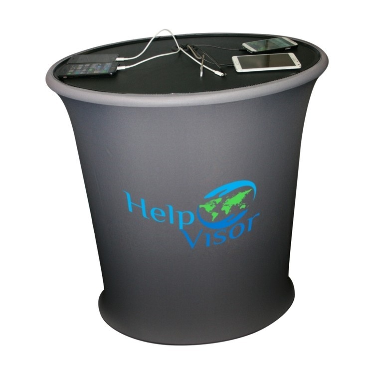 Shox™ Automatic Pop-Up Charging Podium counter, Hardware Only 3