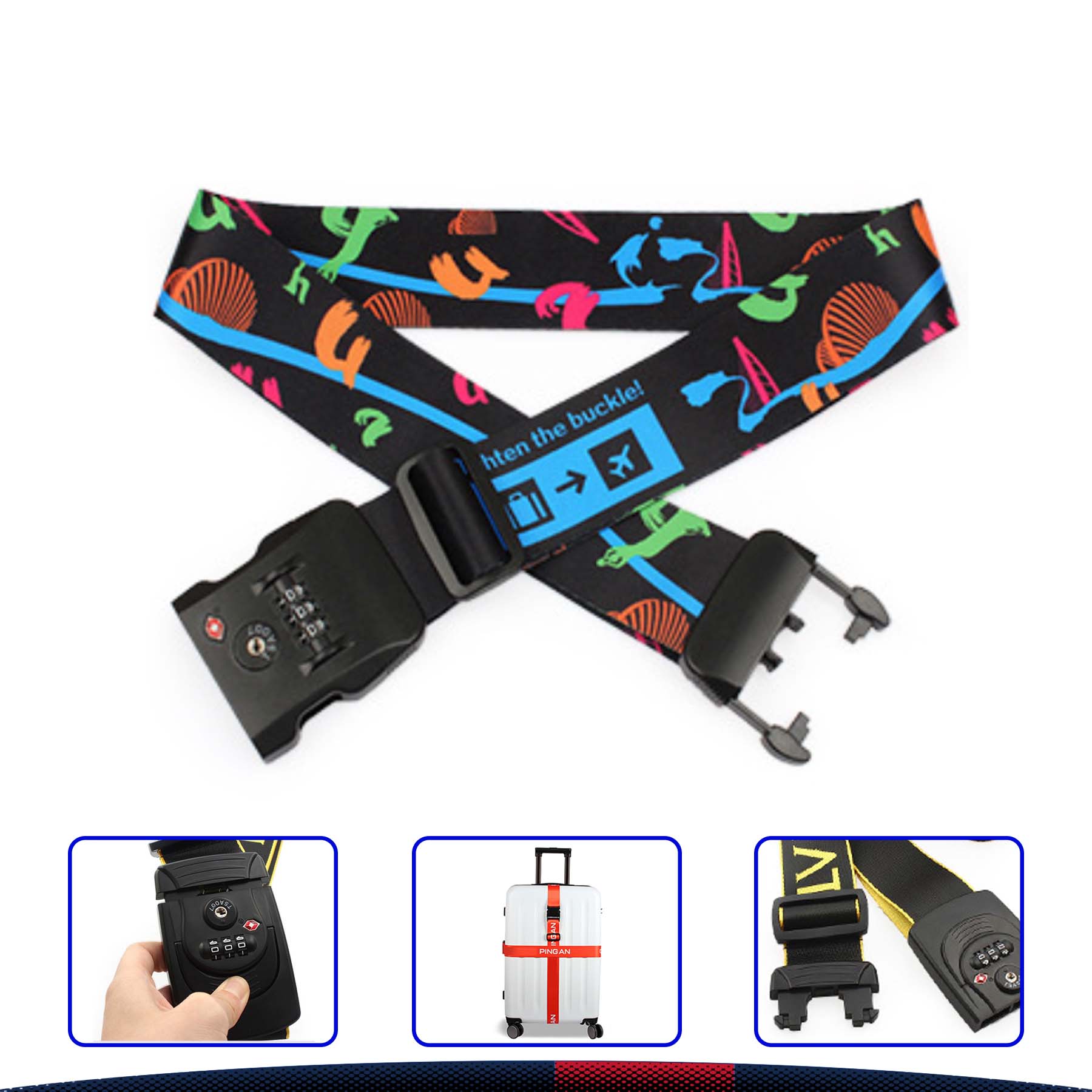 Serap Suitcase Strap 2