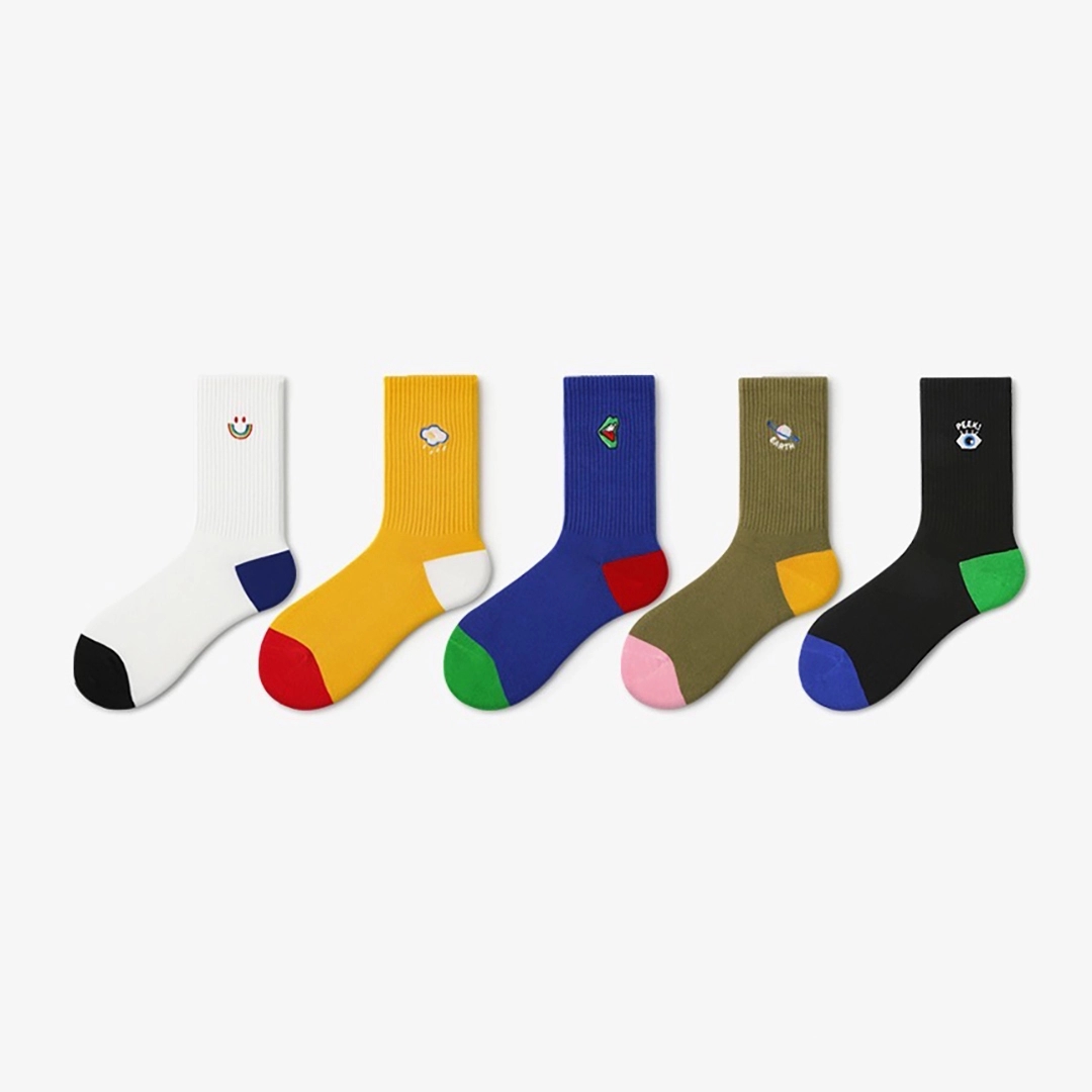 Custom Crew Socks with Embroidered logo 33
