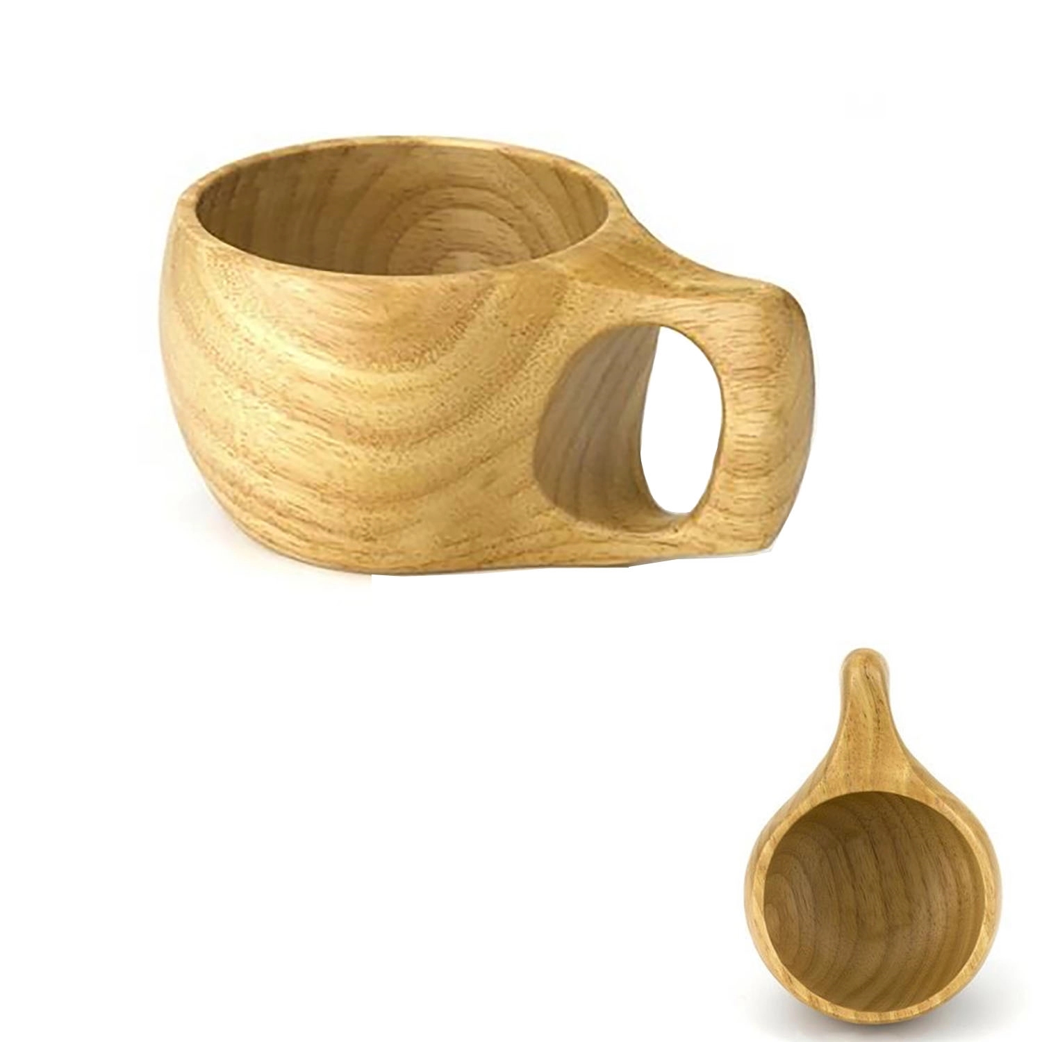 Creative Wood Coffee Mug 4