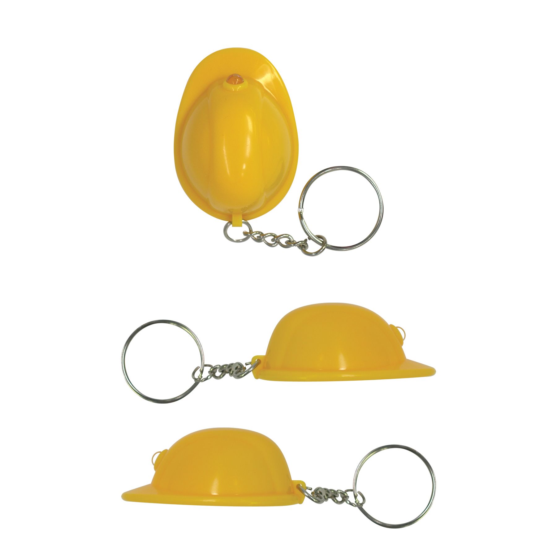 Molded Key Ring LED Light (Hard Hat) 3