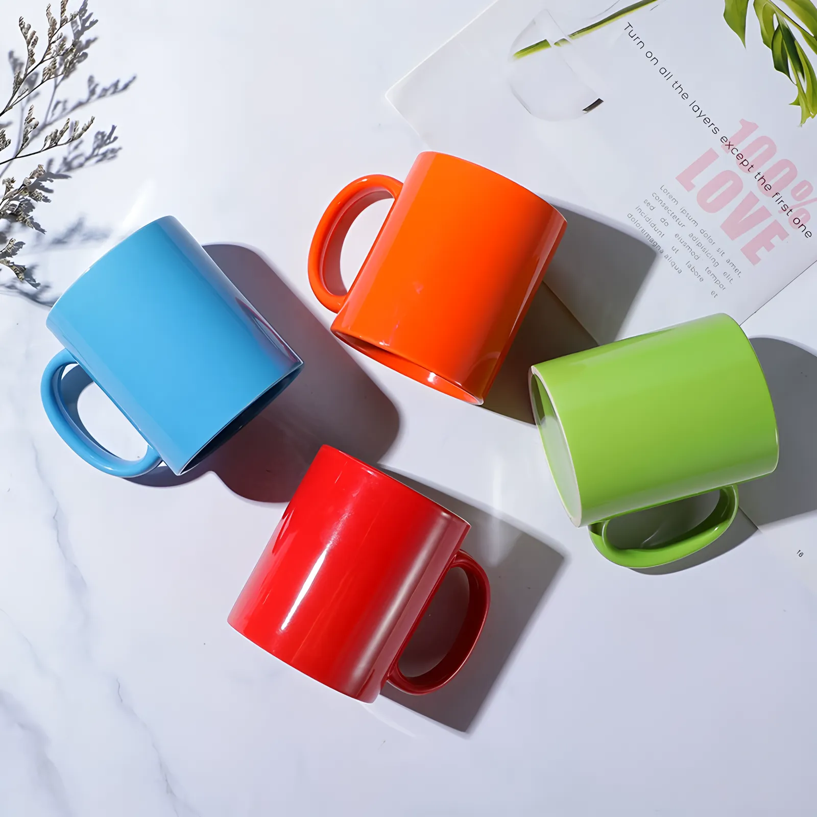 12 oz Ceramic Sublimation Mug for Heat Transfer 3