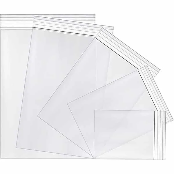 Resealable Ziplock Clear Storage Packaging Poly Bag 2