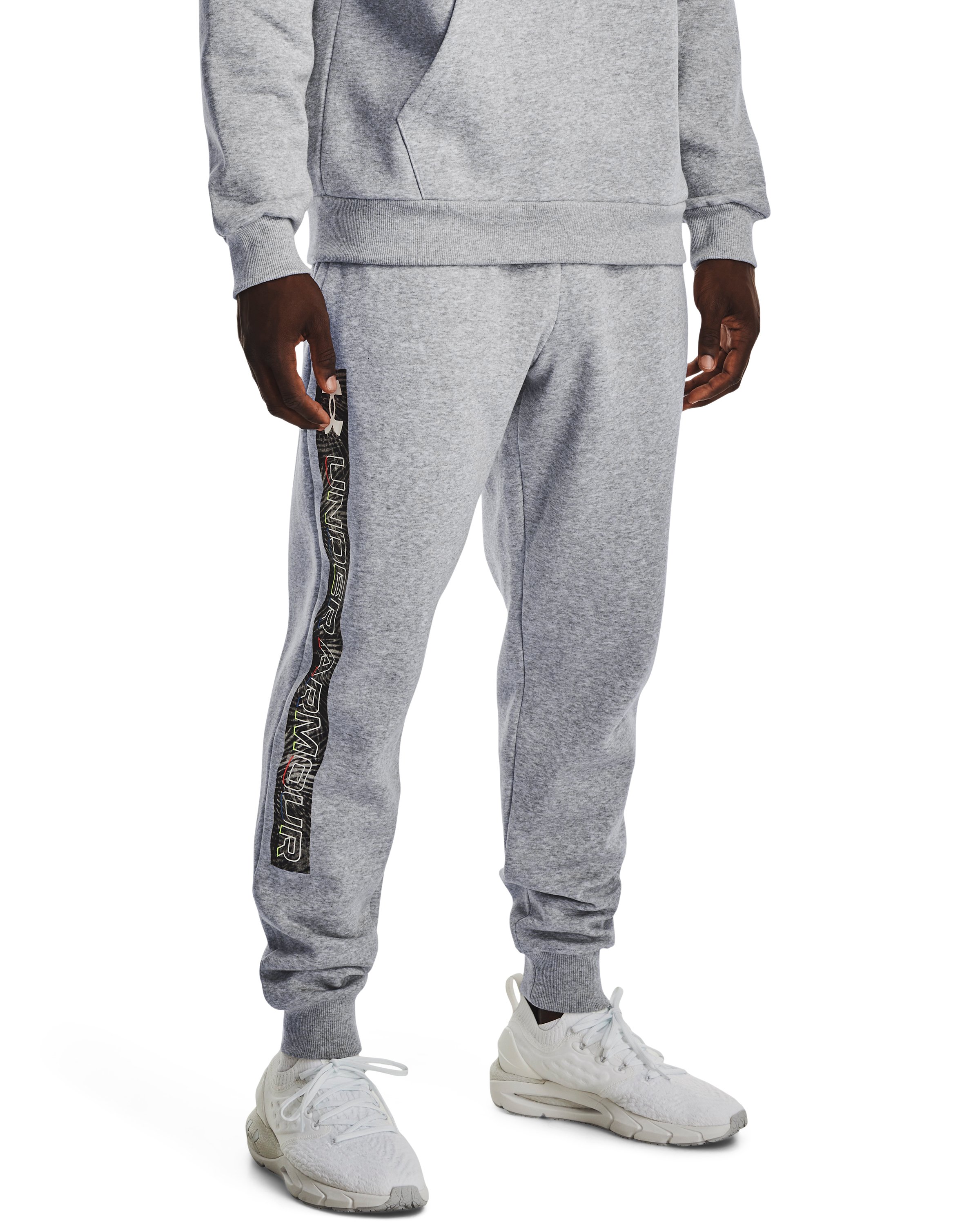 UA Rival Fleece Graphic Men's Joggers 2