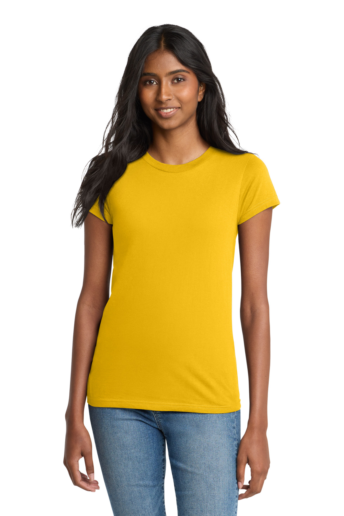 District Women's Fitted The Concert Tee DT5001 58