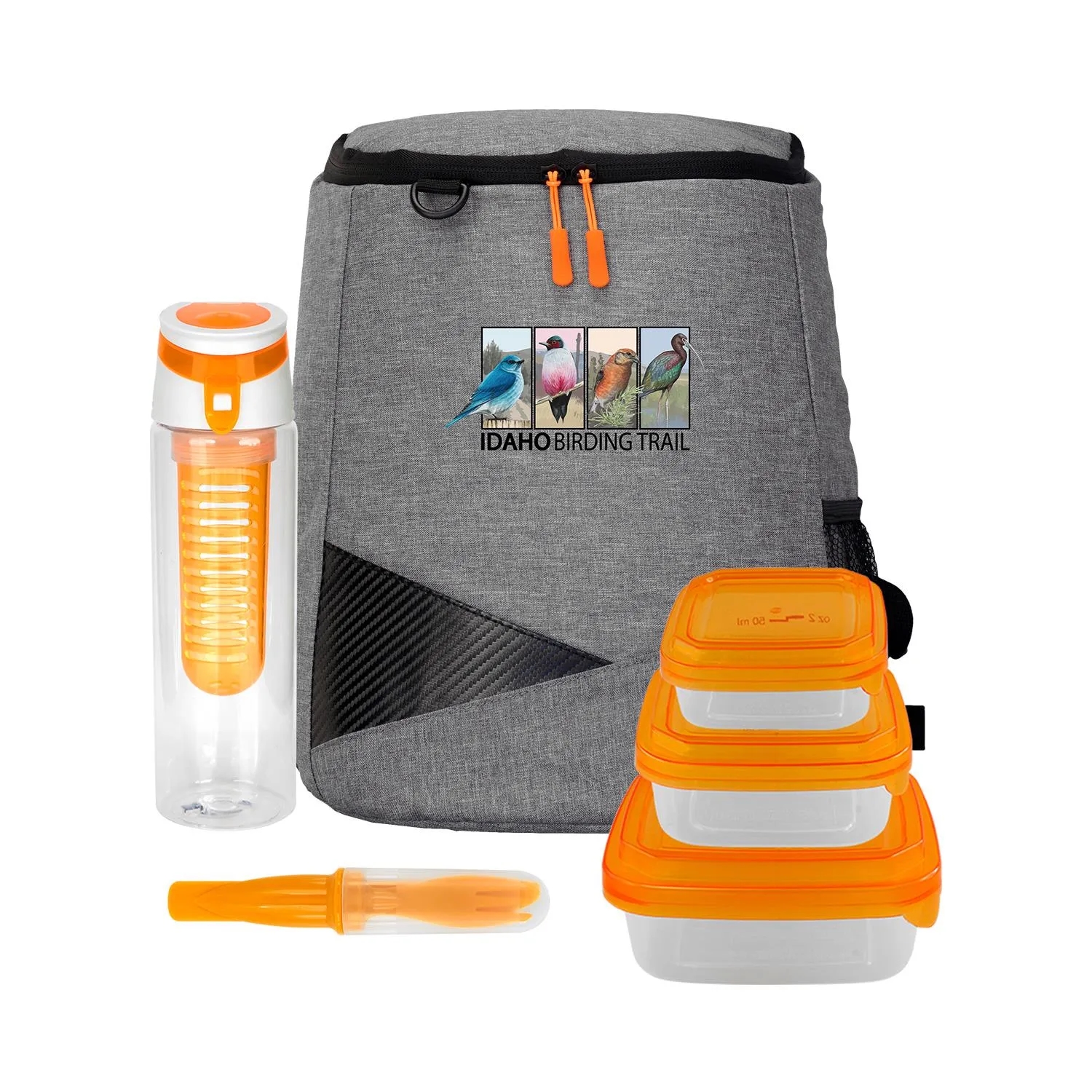 Portion Control Drink & Cutlery Set 4