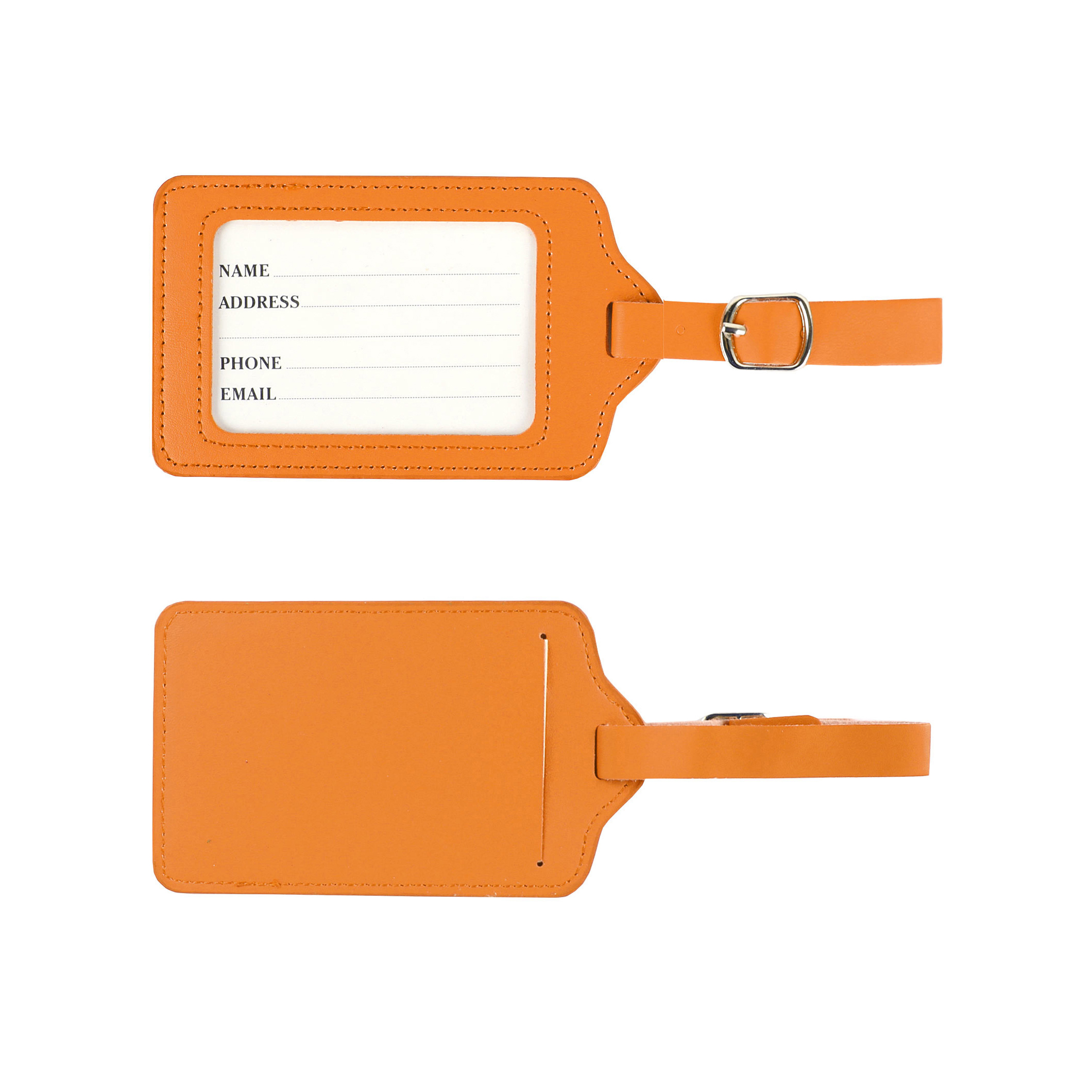 PU Leather Luggage Tag 5