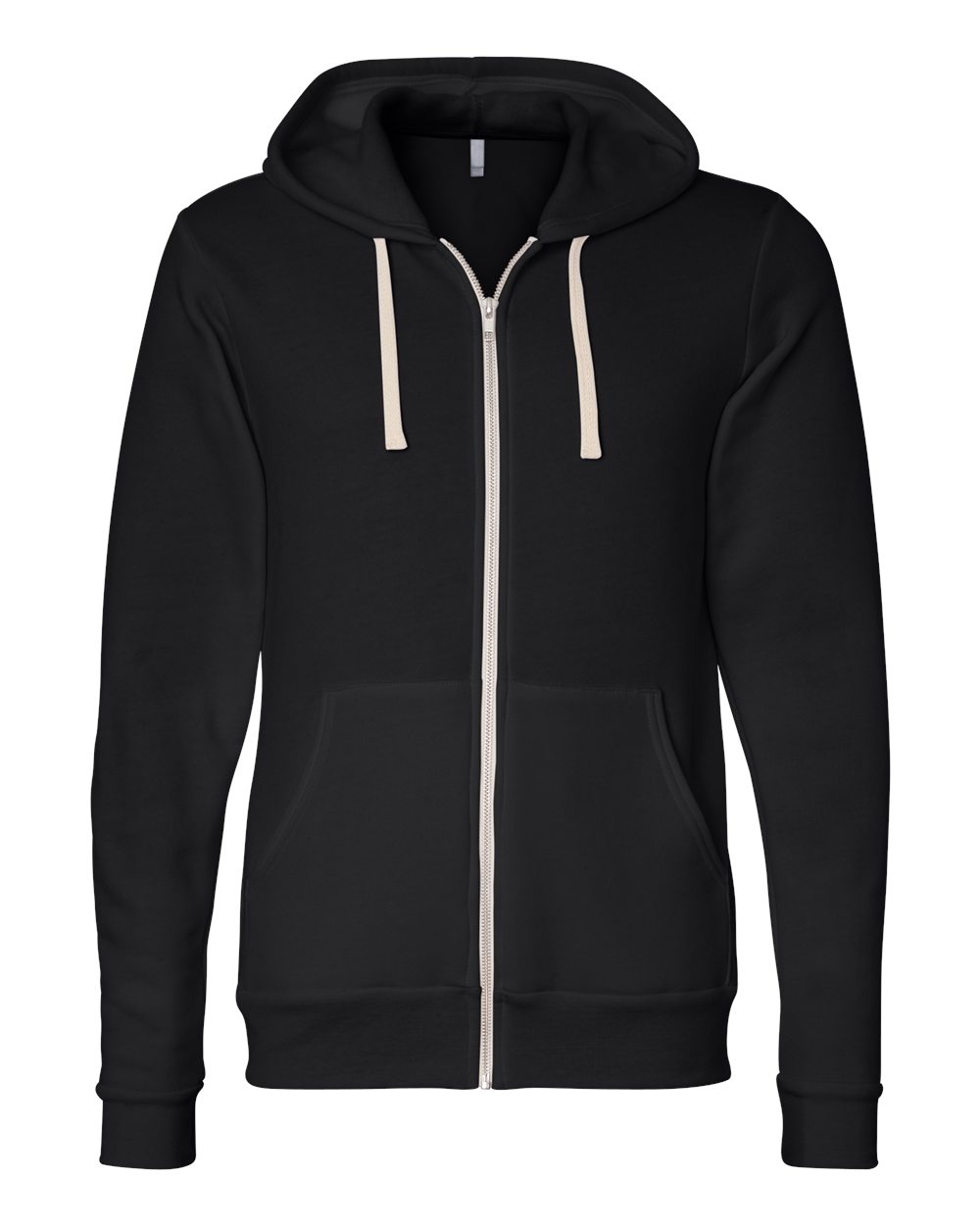 Unisex Triblend Sponge Fleece Full-Zip Hoodie Sweatshirt - 3909 10