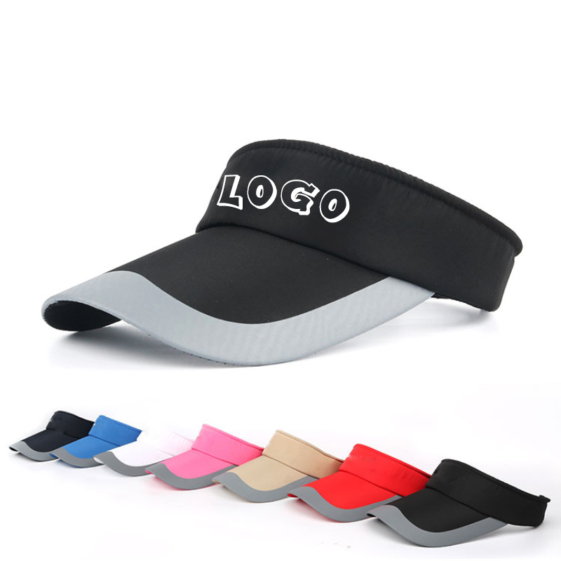 2-color Combination Empty Top Sun Hat 1
