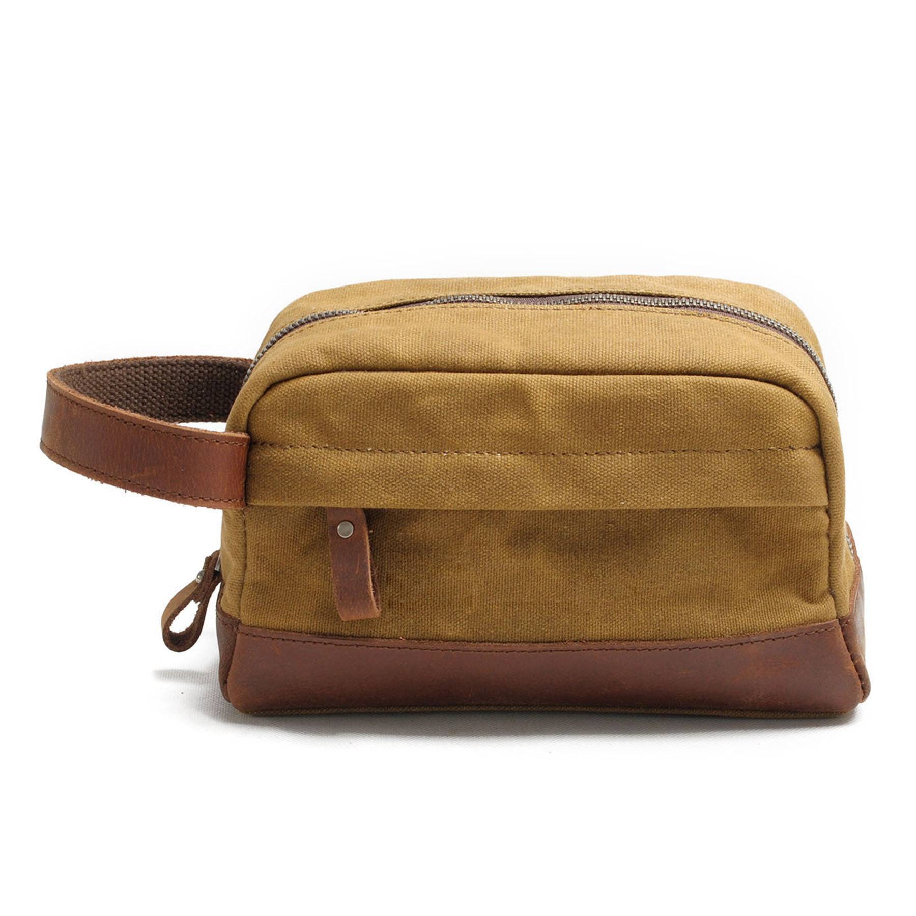 Canvas Travel Water-resistant Toilet Bag 3