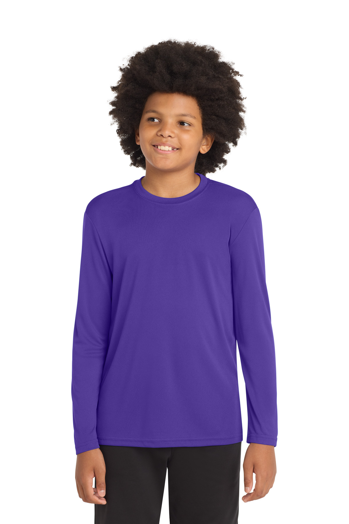 Sport-Tek Youth Long Sleeve PosiCharge Competitor Tee. YST350LS 6
