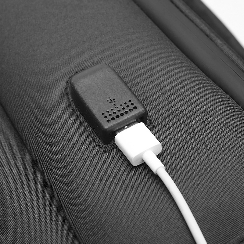 Custom Business Laptops Backpack with USB Charging Port 11