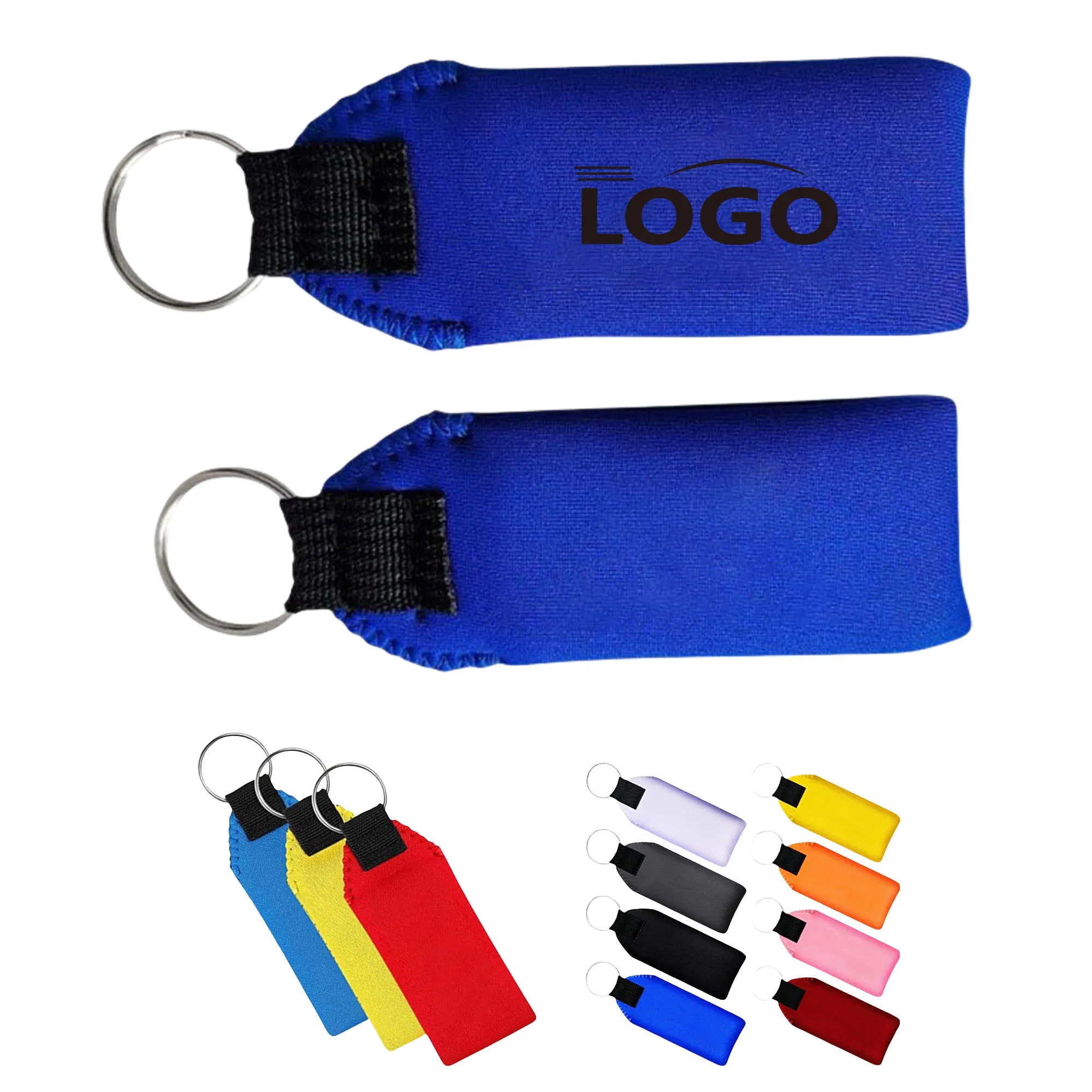 Waterproof Foam Neoprene Float Keychain 2
