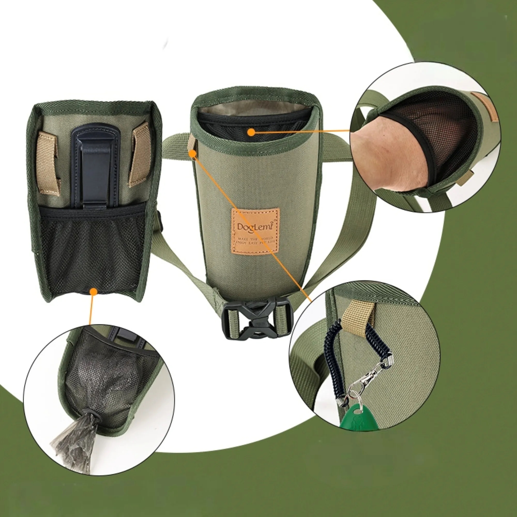 Portable Dog Training Treat Waist Pack 5