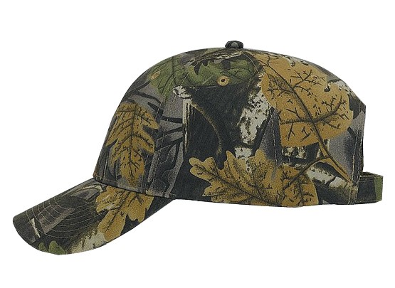OTTO CAP® Camouflage 6 Panel Low Profile Baseball Cap 9