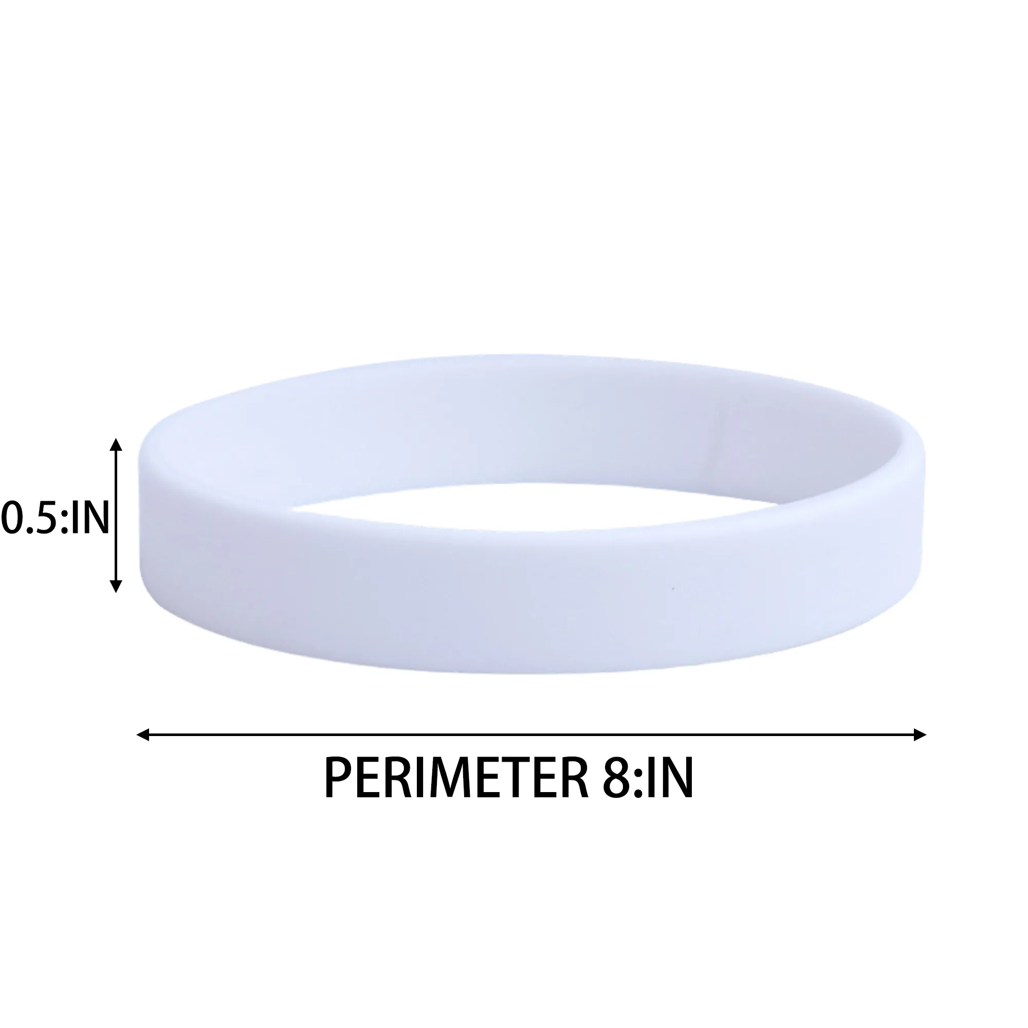 Sports Pure Color Silicone Wristband 4