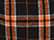 Orange- Black Plaid
