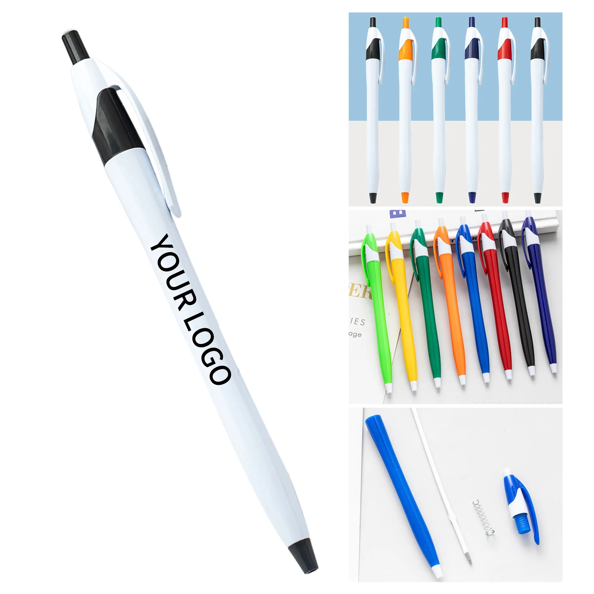 Plastic Retractable Pen 4
