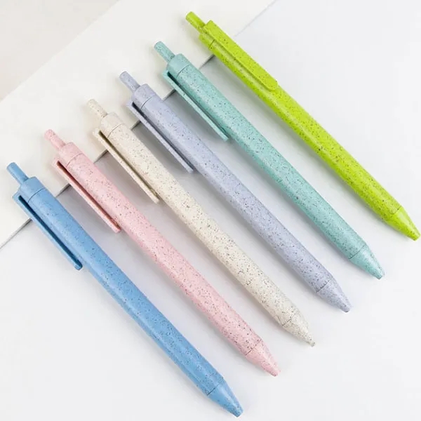 Eco-friendly Wheat Straw Press Ballpoint Pen 3
