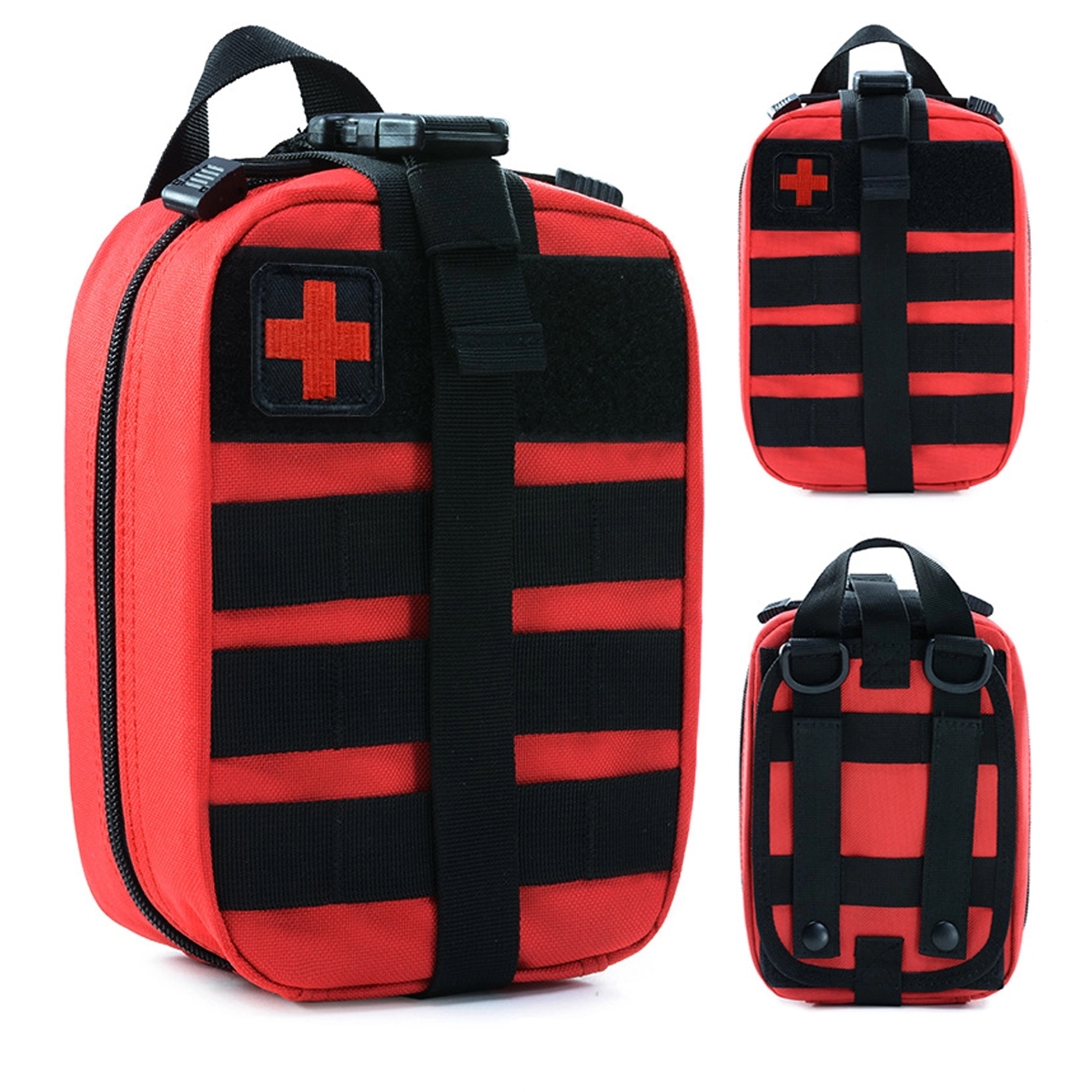 Tactical MOLLE Rip Away EMT First Aid Pouch Medical Bag 2