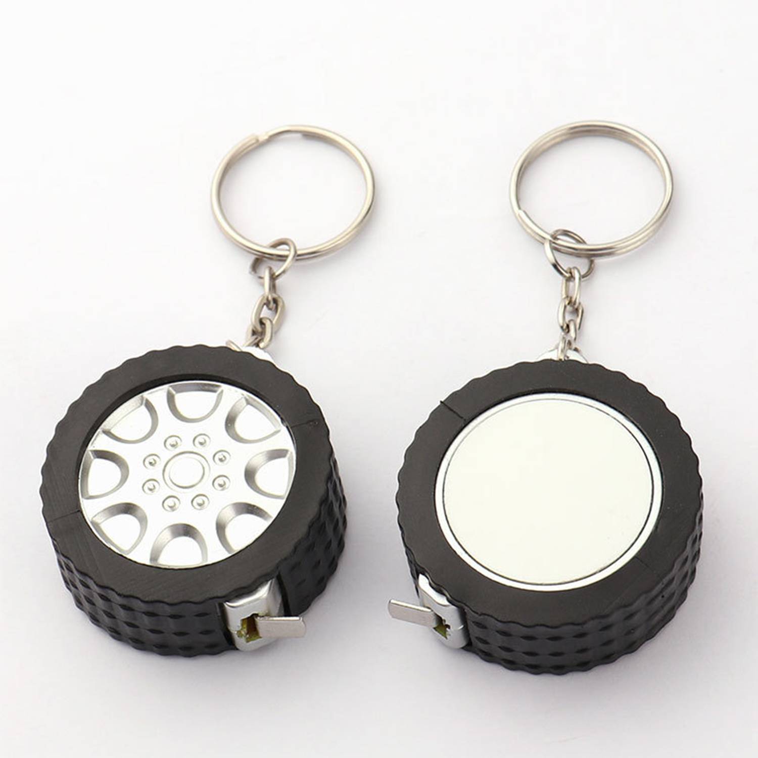Mini Tire Tape Measure Keychain 1