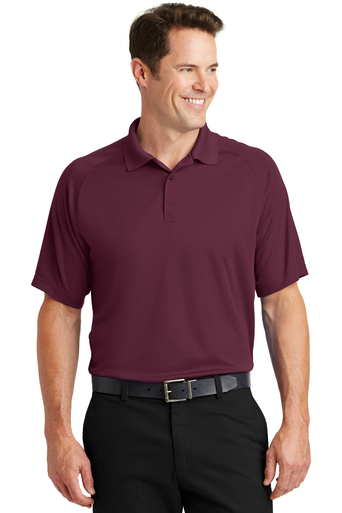 Sport-Tek Dry Zone Raglan Polo. T475 49