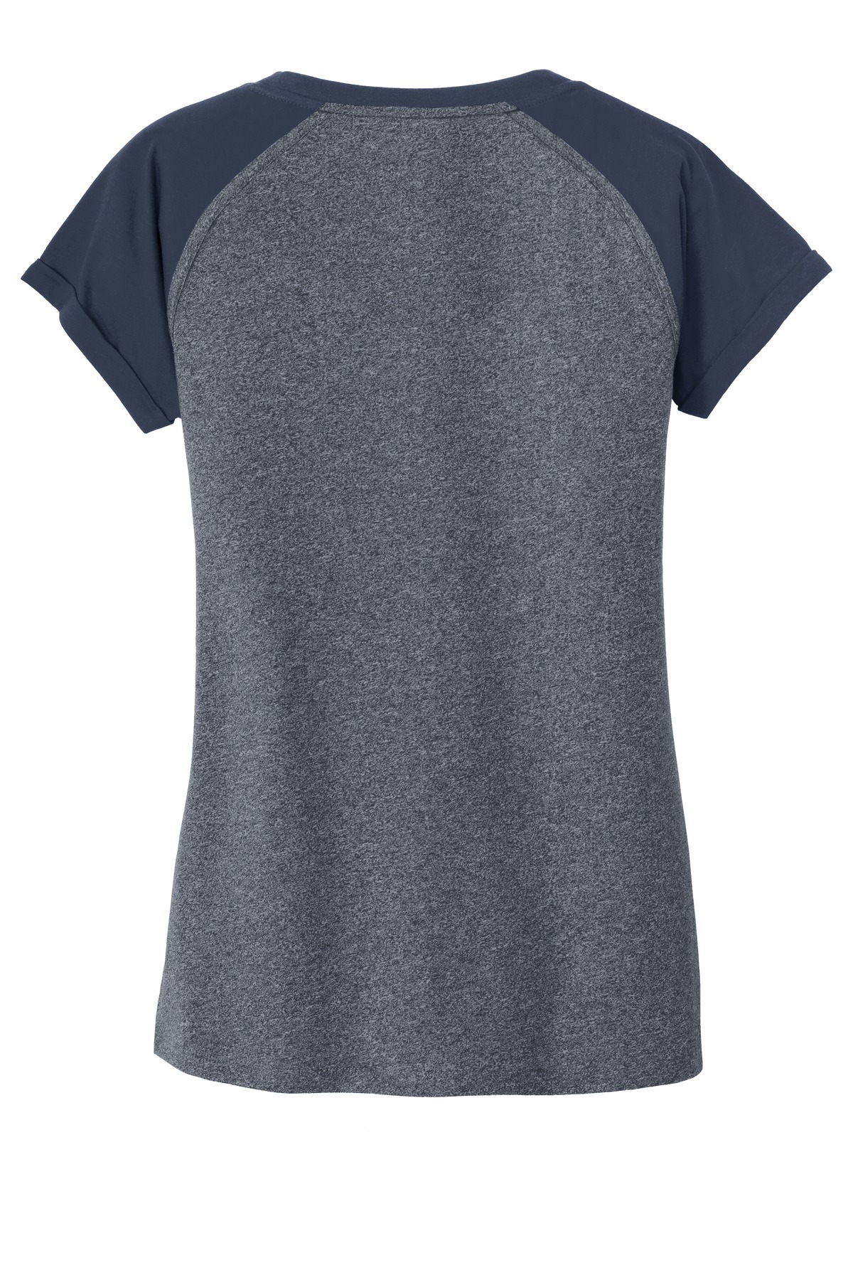 New Era Women's Heritage Blend Varsity Tee. LNEA107 8