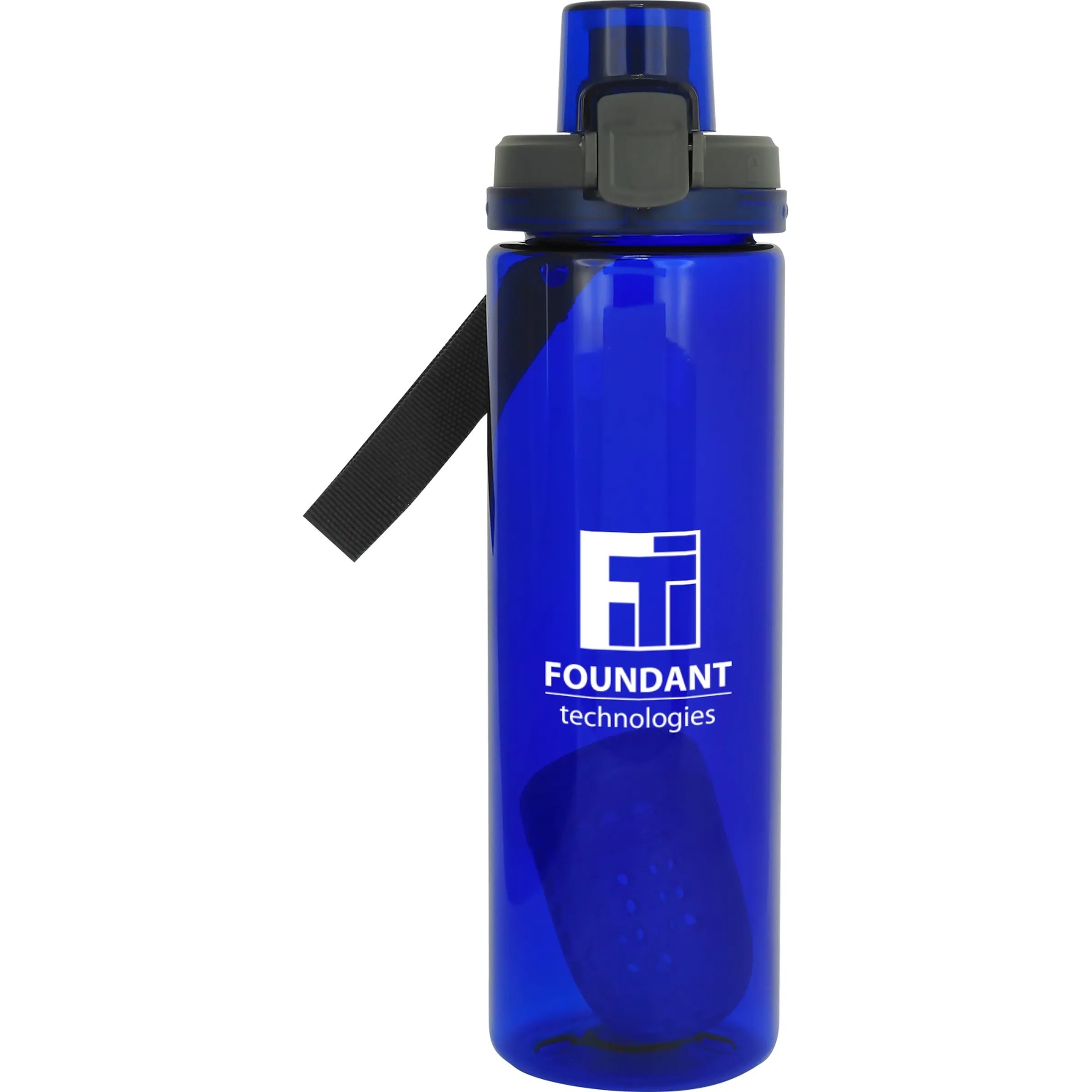 Locking Lid 24 oz. Colorful Bottle With Floating Infuser 10
