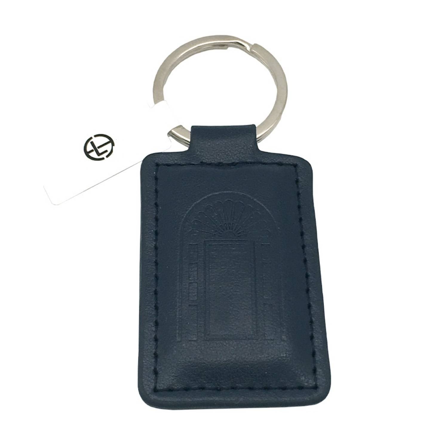 PU Leather Rectangular Keychain 3