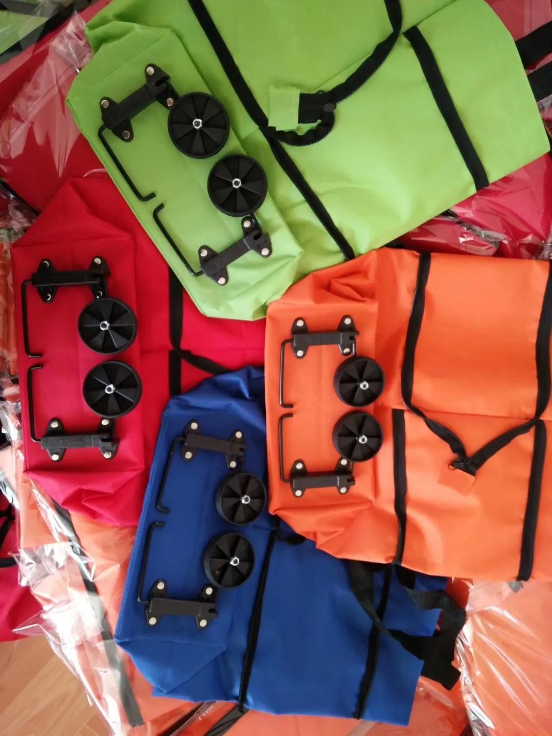 Supermarket Shopping Bag with Wheels 5